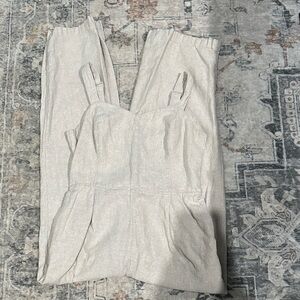 Old Navy Cream Jumpsuit